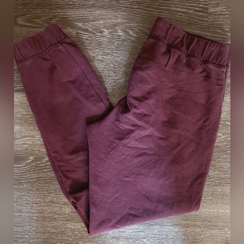 Lululemon Sattva Pant II Joggers Size 4 Heathered Bordeaux